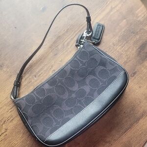 Coach Mini Black Shoulder Bag